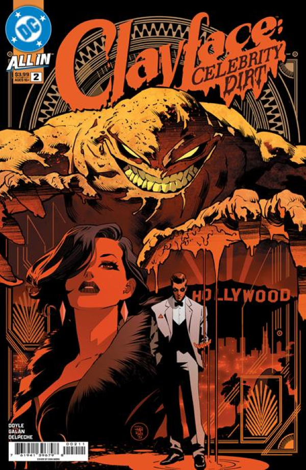 CLAYFACE CELEBRITY DIRT #2 (OF 6) CVR A DAN MORA (8/12/2026)