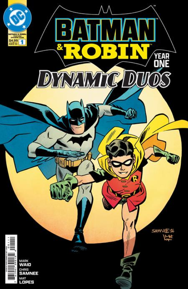 BATMAN & ROBIN YEAR ONE DYNAMIC DUOS #1 (OF 12) CVR A CHRIS SAMNEE (8/12/2026)