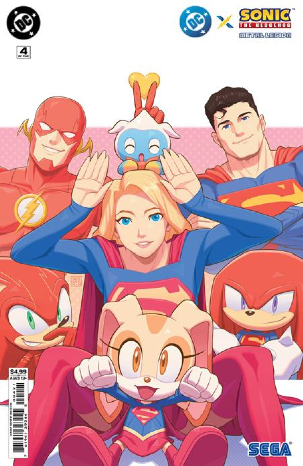 DC X SONIC THE HEDGEHOG METAL LEGION #4 (OF 5) CVR B MIN HO KIM CARD STOCK VAR (8/5/2026)