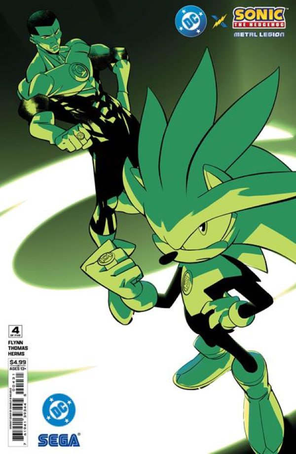 DC X SONIC THE HEDGEHOG METAL LEGION #4 (OF 5) CVR C DANIELE DI NICUOLO CARD STOCK VAR (8/5/2026)