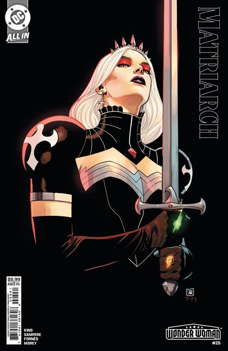 WONDER WOMAN #25 CVR D DANIEL SAMPERE CARD STOCK VAR (9/24/2025)