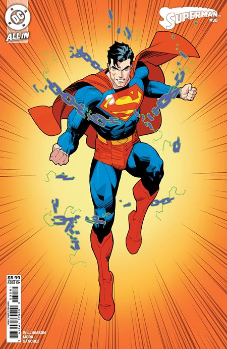 SUPERMAN #30 CVR H DAN MORA CORNER BOX CARD STOCK VAR (9/24/2025)
