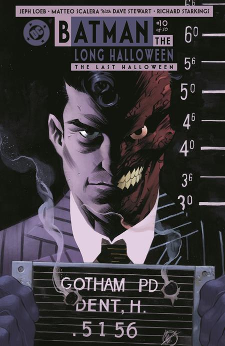 BATMAN THE LONG HALLOWEEN THE LAST HALLOWEEN #10 (OF 10) CVR B MATTEO SCALERA CARD STOCK VAR (OF 10) CVR A TIM SALE (10/29/2025)