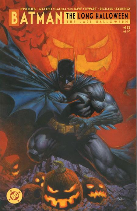 BATMAN THE LONG HALLOWEEN THE LAST HALLOWEEN #10 (OF 10) CVR D DAVID FINCH CARD STOCK VAR (10/29/2025)