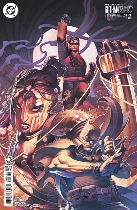 BATMAN GOTHAM BY GASLIGHT A LEAGUE FOR JUSTICE #3 (OF 6) CVR C CHRIS STEVENS CARD STOCK VAR (9/10/2025)