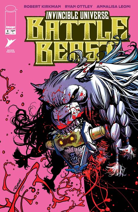 INVINCIBLE UNIVERSE BATTLE BEAST #3 2ND PTG CVR B TBD VAR (9/24/2025)