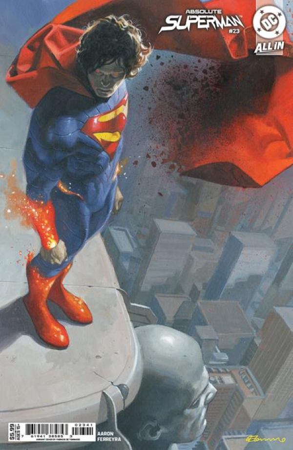 ABSOLUTE SUPERMAN #23 CVR D FABRIZIO DE TOMMASO CARD STOCK VAR (9/2/2026)