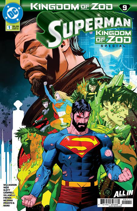 SUPERMAN KINGDOM OF ZOD SPECIAL #1 (ONE SHOT) CVR A DAN MORA
 (9/30/2026)