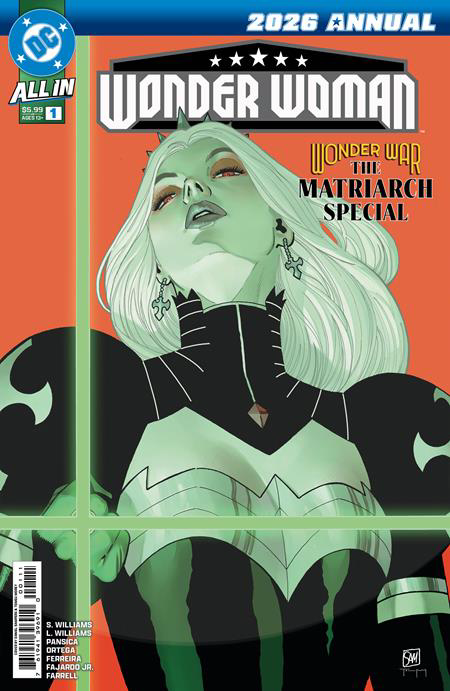 WONDER WOMAN 2026 ANNUAL WONDER WAR THE MATRIARCH SPECIAL #1 (ONE SHOT) CVR A DANIEL SAMPERE
 (9/30/2026)