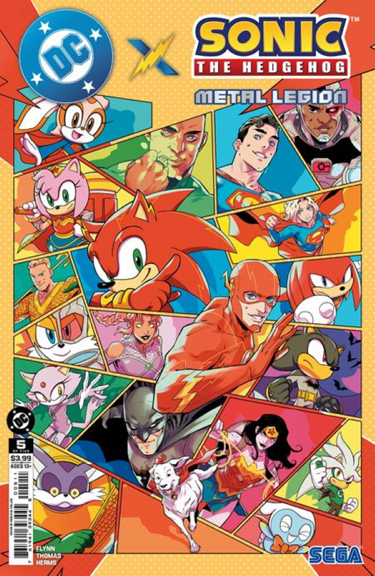 DC X SONIC THE HEDGEHOG METAL LEGION #5 (OF 5) CVR A PABLO M COLLAR (9/16/2026)