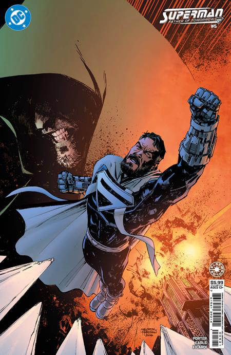 SUPERMAN FATHER OF TOMORROW #5 (OF 6) CVR B GABRIEL HARDMAN CARD STOCK VAR (9/23/2026)