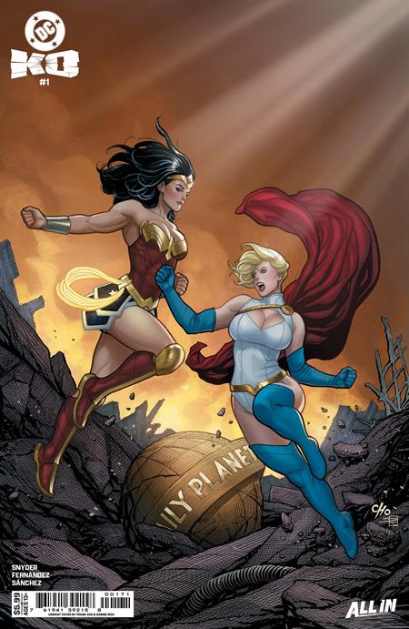 DC K.O. #1 (OF 5) CVR D FRANK CHO CARD STOCK VAR (10/8/2025)