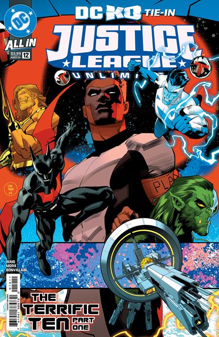 JUSTICE LEAGUE UNLIMITED #12 CVR A DAN MORA (DC K.O.) (10/22/2025)