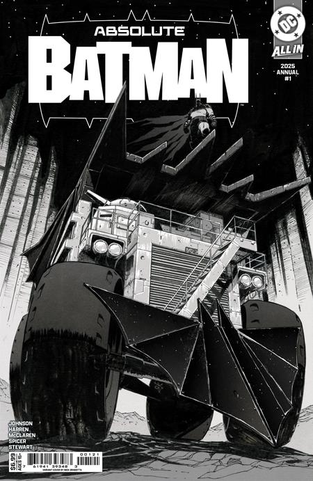 ABSOLUTE BATMAN 2025 ANNUAL #1 (ONE SHOT) CVR B NICK DRAGOTTA CARD STOCK VAR (10/29/2025)