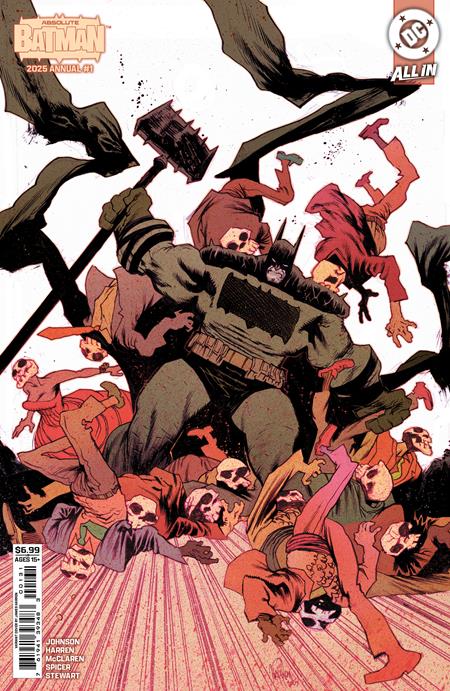 ABSOLUTE BATMAN 2025 ANNUAL #1 (ONE SHOT) CVR C JAMES HARREN CARD STOCK VAR (10/29/2025)