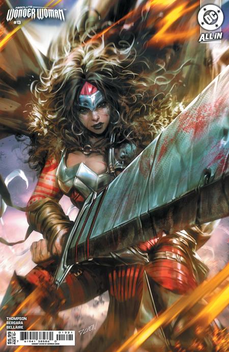 ABSOLUTE WONDER WOMAN #13 CVR B DERRICK CHEW CARD STOCK VAR (10/22/2025)