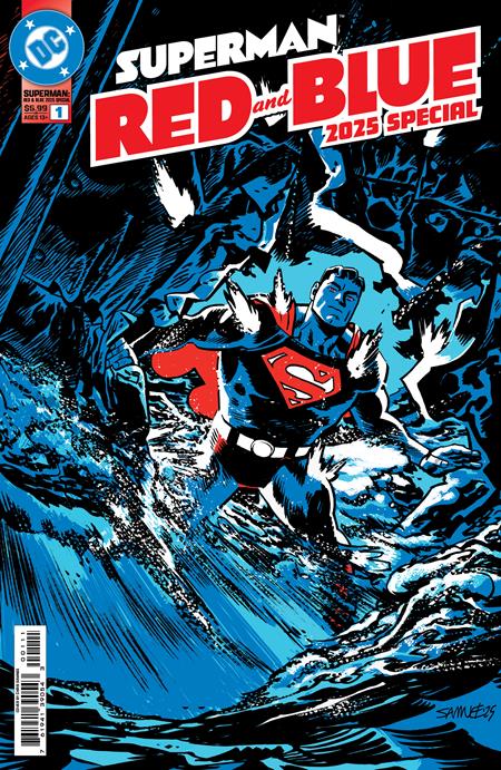SUPERMAN RED & BLUE 2025 SPECIAL #1 (ONE SHOT) CVR A CHRIS SAMNEE (10/29/2025)