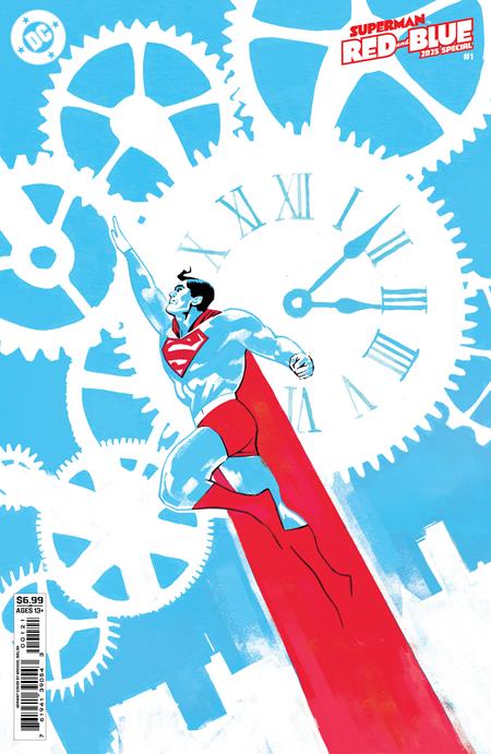 SUPERMAN RED & BLUE 2025 SPECIAL #1 (ONE SHOT) CVR B MICHAEL WALSH CARD STOCK VAR (10/29/2025)