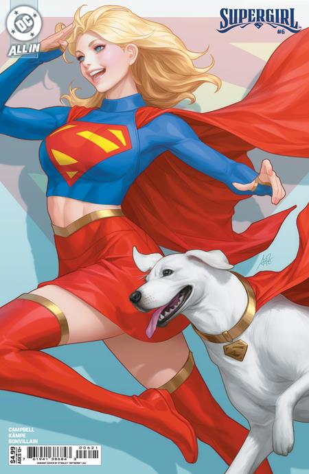 SUPERGIRL #6 CVR B STANLEY ARTGERM LAU CARD STOCK VAR (10/8/2025)