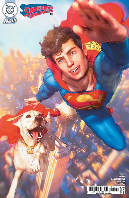 SUPERMAN UNLIMITED #6 CVR D TIAGO DA SILVA CARD STOCK VAR (10/15/2025)