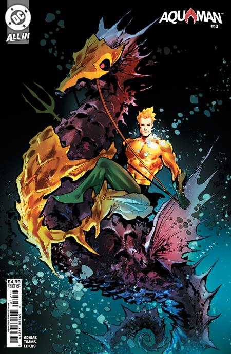 AQUAMAN #10 CVR D MARCIO TAKARA CARD STOCK VAR (10/8/2025)