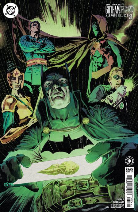BATMAN GOTHAM BY GASLIGHT A LEAGUE FOR JUSTICE #4 (OF 6) CVR C MIKE PERKINS CARD STOCK VAR (10/8/2025)