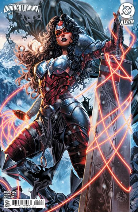 ABSOLUTE WONDER WOMAN #25 CVR B MARK BROOKS CARD STOCK VAR — 0826DC0057