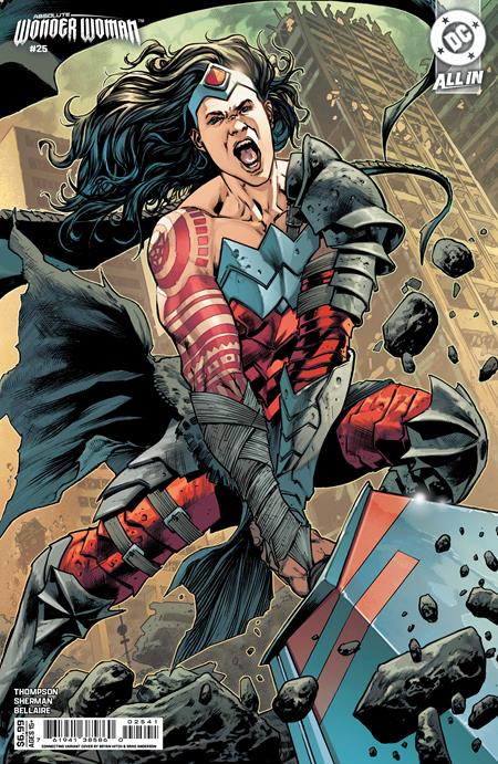 ABSOLUTE WONDER WOMAN #25 CVR D BRYAN HITCH CONNECTING CARD STOCK VAR — 0826DC0059