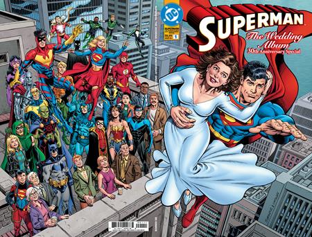 SUPERMAN THE WEDDING ALBUM 30TH ANNIVERSARY SPECIAL #1 (ONE SHOT) CVR A DAN JURGENS & JERRY ORDWAY WRAPAROUND — 0826DC0168