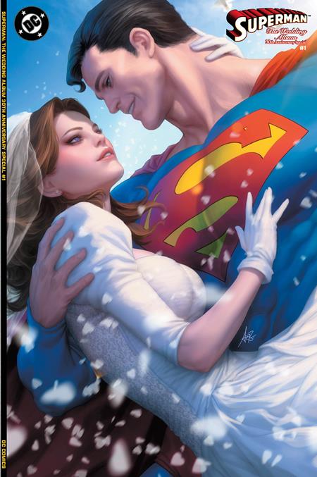 SUPERMAN THE WEDDING ALBUM 30TH ANNIVERSARY SPECIAL #1 (ONE SHOT) CVR B STANLEY ARTGERM LAU CARD STOCK VAR — 0826DC0169
