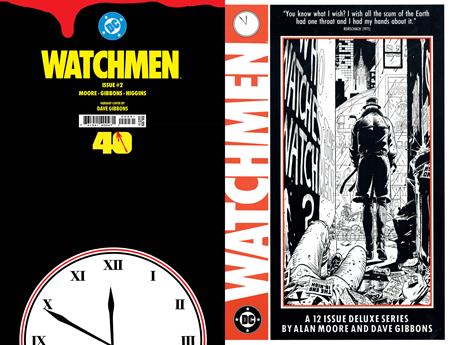 WATCHMEN #2 (OF 12) FACSIMILE EDITION CVR C DAVE GIBBONS FOIL VAR (MR)
