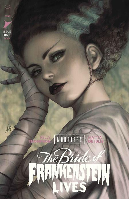 UNIVERSAL MONSTERS THE BRIDE OF FRANKENSTEIN LIVES #1 (OF 4) CVR C STANLEY ARTGERM LAU VAR — 0826IM0324