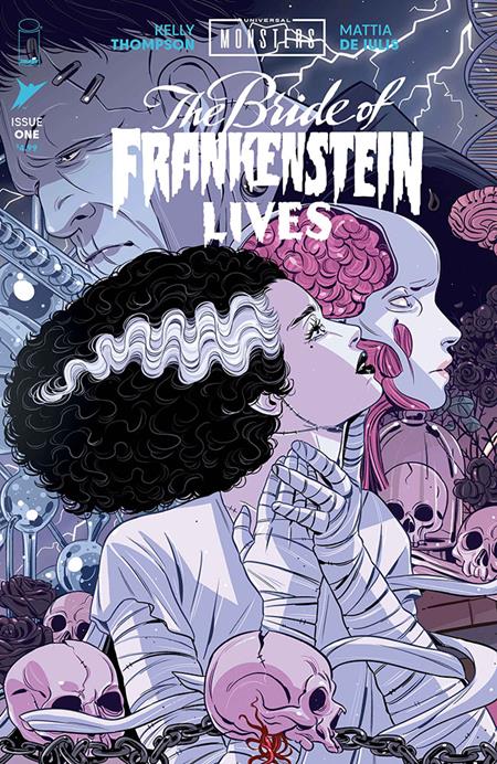 UNIVERSAL MONSTERS THE BRIDE OF FRANKENSTEIN LIVES #1 (OF 4) CVR D LUANA VECCHIO CONNECTING VAR — 0826IM0325