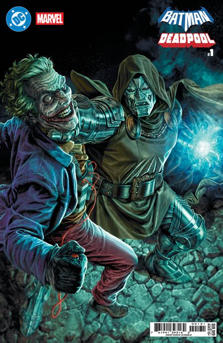 DC MARVEL BATMAN DEADPOOL #1 (ONE SHOT) CVR C LEE BERMEJO JOKER DR DOOM CARD STOCK VAR (11/19/2025)