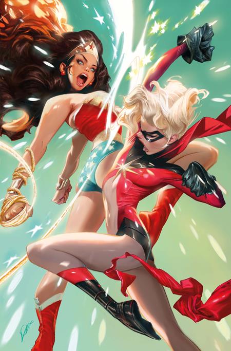 DC MARVEL BATMAN DEADPOOL #1 (ONE SHOT) CVR L ALEXANDER LOZANO WONDER WOMAN MS MARVEL CARD STOCK VAR (11/19/2025)