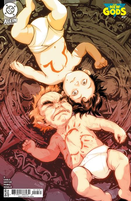 NEW GODS #12 (OF 12) CVR C KARL KERSCHL CARD STOCK VAR (11/19/2025)