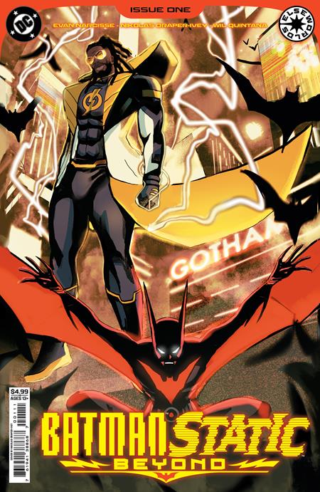 BATMAN STATIC BEYOND #1 (OF 6) CVR A NIKOLAS DRAPER-IVEY (11/12/2025)
