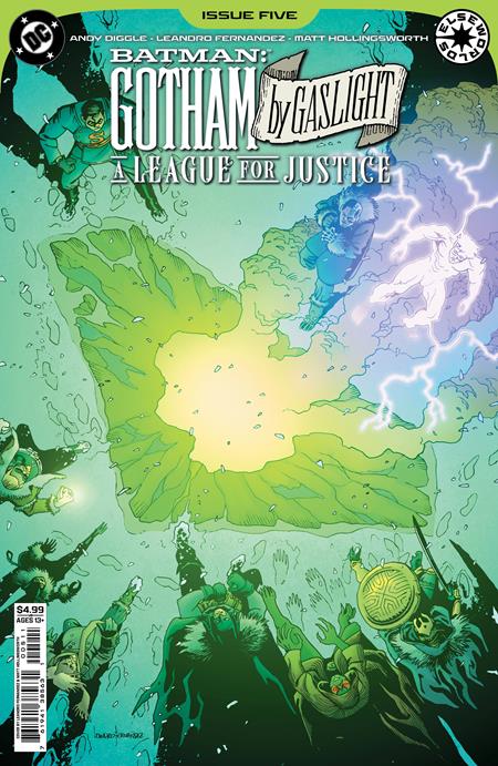 BATMAN GOTHAM BY GASLIGHT A LEAGUE FOR JUSTICE #5 (OF 6) CVR A LEANDRO FERNANDEZ (11/12/2025)
