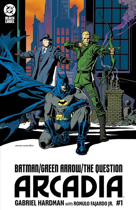BATMAN GREEN ARROW THE QUESTION ARCADIA #1 (OF 4) CVR B KEVIN NOWLAN VAR (MR) (11/26/2025)