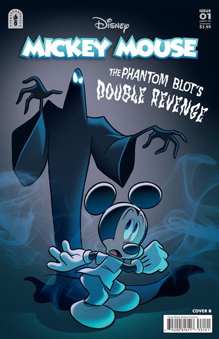 MICKEY MOUSE THE PHANTOM BLOTS DOUBLE REVENGE #1 CVR B ANDREA FRECCERO VAR (11/19/2025)