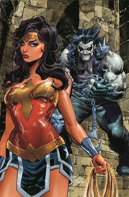 DC K.O. WONDER WOMAN VS LOBO #1 (ONE SHOT) CVR B DAN PANOSIAN CARD STOCK VAR (12/10/2025)