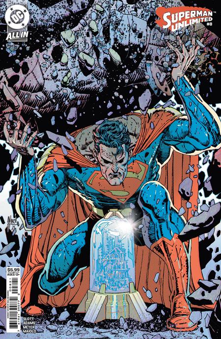 SUPERMAN UNLIMITED #8 CVR B GUILLEM MARCH CARD STOCK VAR (12/17/2025)