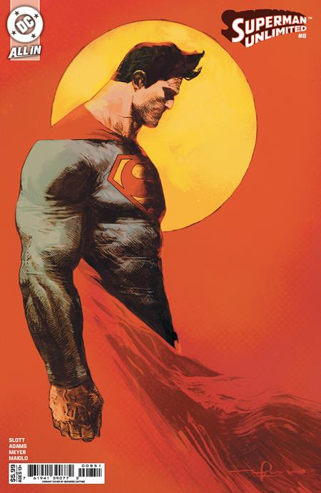 SUPERMAN UNLIMITED #8 CVR E GERARDO ZAFFINO CARD STOCK VAR (12/17/2025)