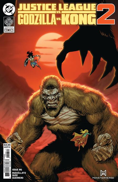 JUSTICE LEAGUE VS GODZILLA VS KONG 2 #6 (OF 7) CVR A CHRISTIAN DUCE (12/24/2025)