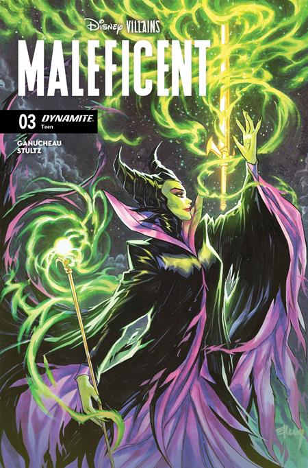 DISNEY VILLAINS MALEFICENT #3 CVR B ELLERY VAR (12/24/2025)