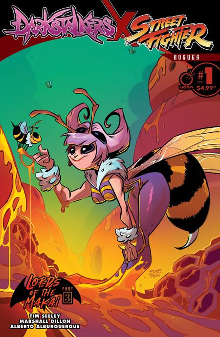 DARKSTALKERS X STREET FIGHTER ROGUES #1 (ONE SHOT) CVR B BRETT BEAN VAR (1/14/2026)