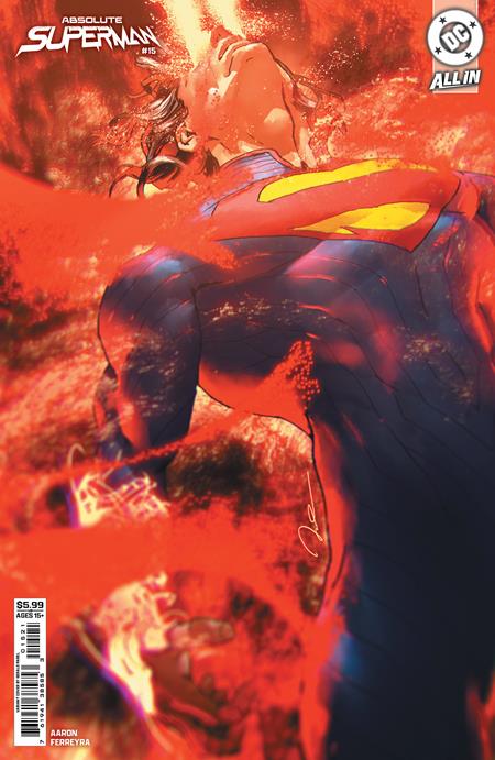 ABSOLUTE SUPERMAN #15 CVR B GERALD PAREL CARD STOCK VAR (1/7/2026)