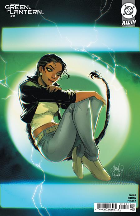ABSOLUTE GREEN LANTERN #10 CVR B MIRKA ANDOLFO CARD STOCK VAR (1/7/2025)