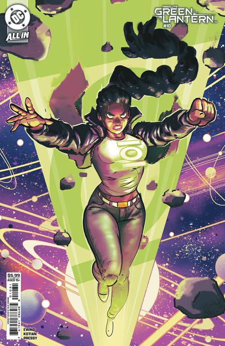 ABSOLUTE GREEN LANTERN #10 CVR C RILEY ROSSMO CARD STOCK VAR (1/7/2025)