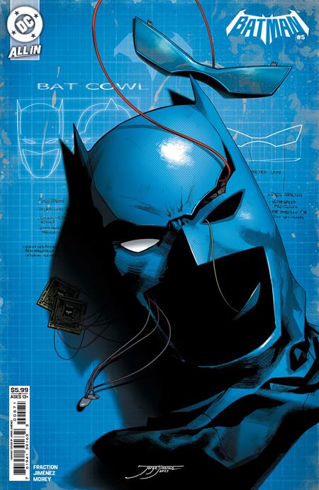 BATMAN #5 CVR E JORGE JIMENEZ BAT-GADGET CARD STOCK VAR (1/7/2025)
